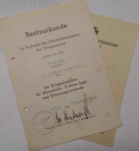 Citation set - KM - 7.Sich.Div. - Italy - Betkierowitcz