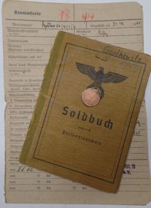 Soldbuch WH (Heer) - Ukr.Nachsch.Kol.Abt.551 - Szotkewitz