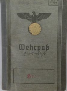Wehrpass WH (Heer) - 6.Pz.Div. - Schültz