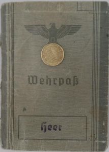 Wehrpass - WH (Heer) - 'Sturmgeschütz.Abt.' - Hängl