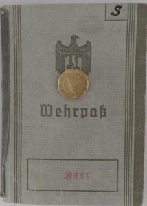 Wehrpass - WH (Heer) - 3.Kav.Div. - Schamberger
