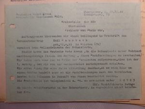 DRK - 'Einsatz Holland' - 24 x 'Vermisstenantrag' (missing application)