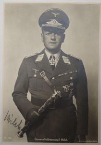 Photocard - Luftwaffe - 'GFM' Erhard Milch