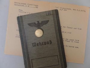 Wehrpass - WH (Heer) - 205.Inf.Div. - Rager