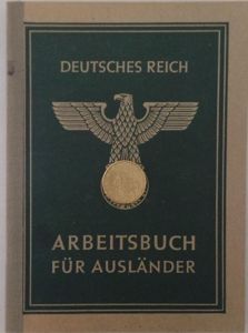 'Arbeitsbuch für Ausländer' (I.D) - Russia - Schafranska