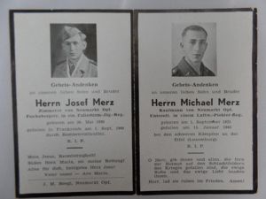 Deathcard - 'Fallschirmjäger' - France - Merz
