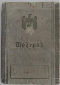 Wehrpass Luftwaffe - Flak Rgt.5 - Italy - Schreyer