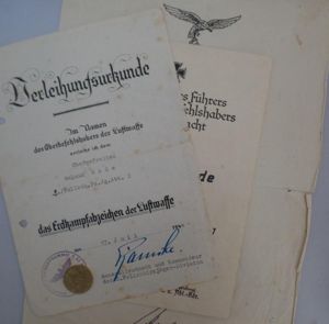 Citation grouping - Luftwaffe - 2.Fschj.Div. - Bode