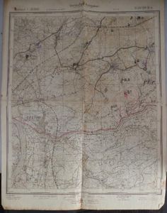'Deutsche-Heereskarte' (map) - WH (Heer) - Latvia