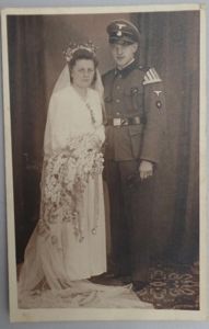 Waffen SS postcard picture