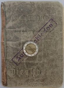 'Dienstbuch' (servicebook) - 'Organisation Todt' (O.T.) - Kafka