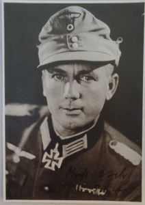 Postcard with signature WH (Heer) - 4.Geb.Div./Inf.Div. 'Döberitz' - Esch