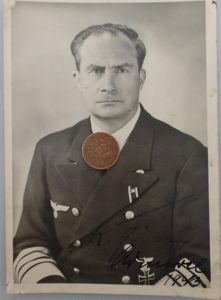 Postcard picture - 'Admiral' K.Fricke - 1943