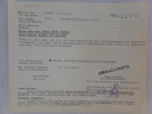 Citation - WH (Heer) - Gen.Kdo.LXIX.A.K.z.b.v. - Jutzi