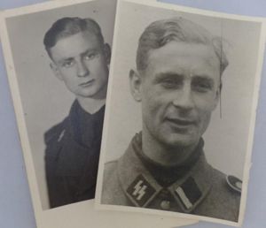 Postcard pictures - 'Waffen-SS' - panzer