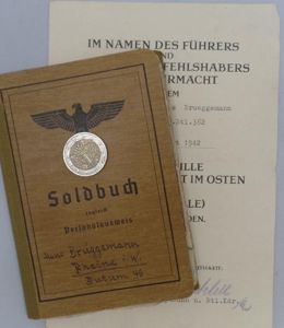 Soldbuch/citation - WH (Heer) - 162.(Turk.) Inf.Div./ 362.Inf.Div. - Breuggemann