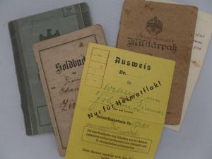 Wehrpass grouping - Flak - Opel - Zimmer