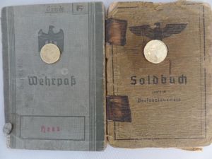 Wehrpaß/Soldbuch - WH (Heer) - 'Feldgendarmerie' - Gerecke
