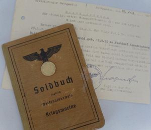 Soldbuch KM - 'Amtsrat'(councillor) - Triebel