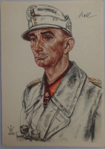 Postcard - Willrich - 'Generaloberst' Dietl