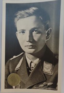 'Hoffmann' postcard - 'Oberleutnant' Max-Hellmuth Ostermann
