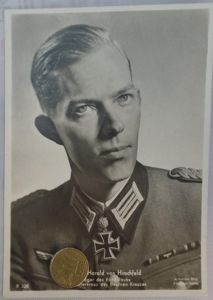 Postcard picture - 'Major' Harald von Hirschfeld