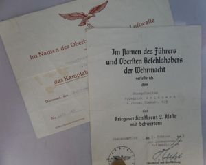 Citation set - Luftwaffe - 22.Flak Div. - Reinhard