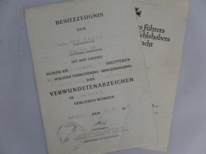 Citation set - WH (Heer) - 292.Inf.Div. - Belau