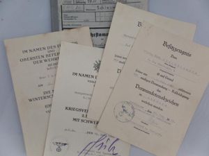 Citation grouping/'Wehrstammbuch' - WH (Heer) - 1.Pz.Armee - Christiansen