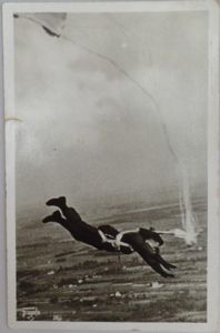 Postcard - 'Unsere Luftwaffe' - Stab. Fallsch.Ers.Batl. - Becker