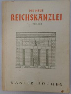 Period book - 'Die Neue Reichskanzlei'