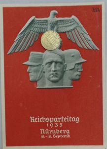 'Reichsparteitag' - postcard - 1935