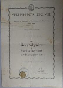 Citation - KM - Minensuchverband Nord - Schwalbe