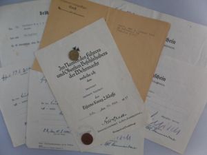 Citation set - WH (Heer) - 295.Inf.Div. - Wulfert