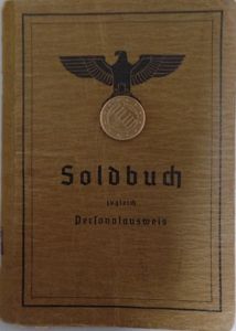 Soldbuch - WH (Heer) - Landessch.Btl 375 - Schurig