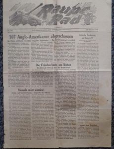 'Raupe Rad' - frontpaper - 1943