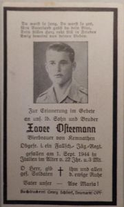 Deathcard - 'Fallschirmjäger' - Italy - Ostermann