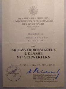 Citation - WH (Heer) - V.A.z.b.V.118 - Racher