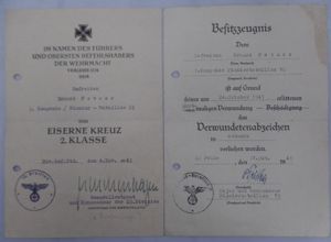 Citation grouping -WH (Heer) - 15.Inf.Div. - Fetzer
