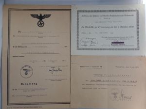 Wehrpaß /citation grouping WH (Heer) - 6.Pz.Div. - Gierlichs