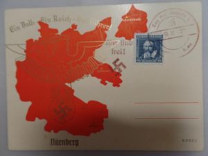 Postcard 'Ein Volk,Ein Reich ,Ein Führer' - 1938