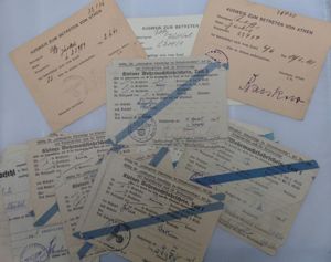Fschj.Rgt.2 - paper lot - 'Feldpostnr.23989' - Jäckl