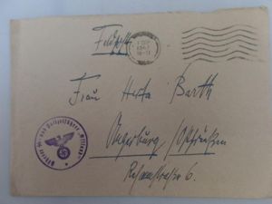 SS-Feldpost - 'Ostland' - Barth