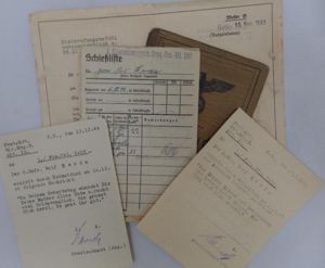 Soldbuch WH (Heer) - 159.Res.Div. - 'Festung Gironde' - Herda