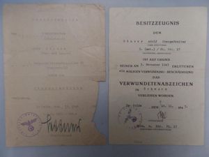 Citation set WH (Heer) - 17.Inf.Div. - Glaser