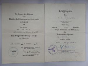 Citation set WH (Heer) - Heeresküstenaertillerie-Abt.287 - Telser