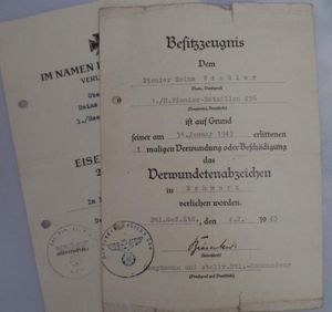Citation set WH (Heer) - 162.Inf.Div. - Winkler
