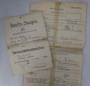 Single award document WH (Heer) - Fürsich