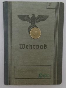 Wehrpaß Luftwaffe - Flugzeugführerschule (See) - Heinz
