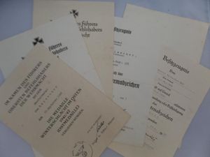 Award document grouping WH (Heer) - 205.Inf.Div. - Reinacher